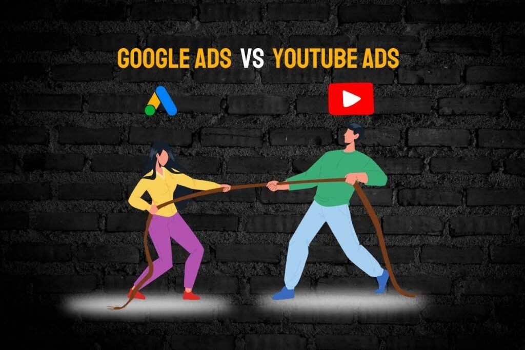 Google Ads Vs Youtube banner image