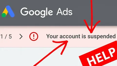 Why Google Ads Account Suspended
