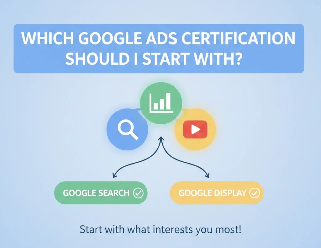 Which Google Ads Certification Should I Start With