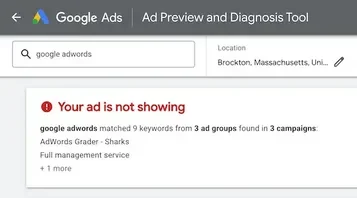 Why Google Ads Not Working